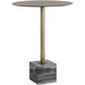 Kata Grey Marble Bar Table